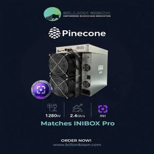 HKD 새 달 특가 상품 새 상품 파인콘 매치스 INIBOX Pro 2.4GH 이니버스 채굴 하드웨어
