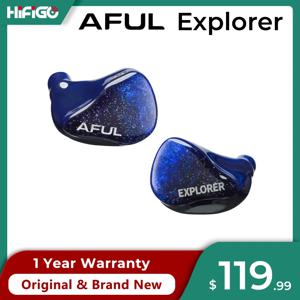 HiFiGo AFUL Explorer 유선 하이브리드 이어폰 1DD+2BA 하이브리드 인이어 모니터 3D 프린팅 음향 튜브 RLC 분할 하이파이 이어버드