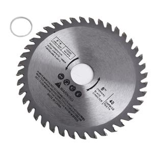 5인치 125mm 절단 디스크 미니 원형 톱날, 목재, 플라스틱, 금속용 회전 카바이드 절단 도구, 40개 톱니, 최대 12000 RPM