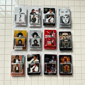마이클 잭슨 미니 앨범 NFC 키체인, 빈티지 미니 CD 아크릴 펜던트, 킹 오브 팝 팬들을 위한 수집용 상품, 음악 애호가들을 위한 선물
