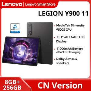 오리지널 레노버 리전 Y900 11 태블릿 CN 버전 미디어텍 디멘시티 9500S CPU 11.1인치 4K 144Hz LCD 디스플레이 11000mAh 안드로이드 패드 PC