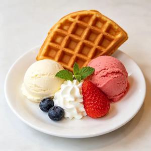 상업용 아이스크림 기계, 대용량 생산, 3가지 맛 카운터탑 소프트 아이스크림 제조기, 부족 경보 기능