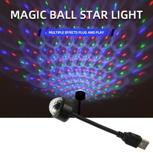 1/2pcs 미니 LED 별빛 레이저 분위기 조명 프로젝터 라이트 신형 자동차 천장 스타 인테리어 USB 자동차 장식 야간 갤럭시 램프