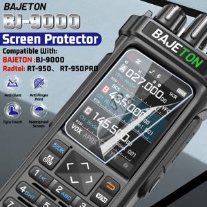 BAJETON 워키 토키 스크린 프로텍터 커버 보호 필름 방수 BJ-9000 Radtel RT-950 PRO RT-950 라디오와 호환 가능
