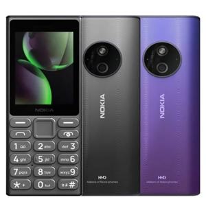 노키아 110 2024 4G 백업폰 2인치 2SIM FM 라디오 LED 손전등 1000mAh MP3 타입-C 물리 버튼 노키아 노인폰 중고