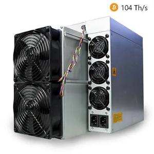 W!W 도매가격 중고 비트메인 앤티마이너 S19J Pro 104Th/s 비트코인 ​​채굴기 Asic Miner Crypto Antminer S19 Pro 104th