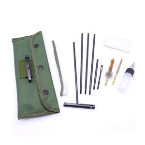 10 개/갑 AR15 M16 M4 총 브러쉬 청소 키트 Airsoft 권총 클리너 5.56mm .223 22LR .22 전술 소총 총 브러쉬 세트