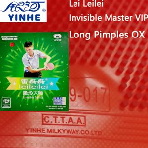 레이 레이레이 인비저블 마스터 VIP 스페셜 워이드 탁구 싱글 러버 인허 롱 핌플 OX 탁구 러버 미디엄 파티클