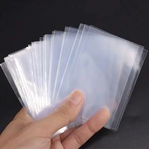 50/100Pcs 포켓몬 65*90mm 투명 컬렉션 카드 필름 카드 게임 프로텍터 슬리브 카드 ID 프로텍터 가방 방수 보관