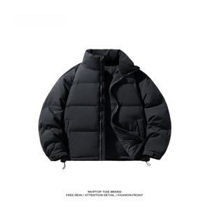 MMOPTOP 두꺼운 스탠드 칼라 다운 재킷 남성과 여성을위한 청소년 패션 겨울 아우터웨어 커플 안티 콜드 트렌디 코트