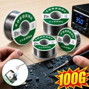 1.0mm 20g 50g 100g 솔더링 틴 와이어 주석 용융 로진 코어 솔더 납땜 와이어 롤 노클린 플럭스 2.0% 와이어 수리 도구