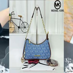 MICHAEL KORS MK Nolita 여성용 미디엄 체인 숄더 크레센트 백