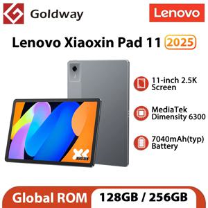 레노버 샤오신 패드 2025 11인치 태블릿 128GB 256GB ROM 미디어텍 디멘시티 6300 2.5K 울트라 HD 돌비 애트모스 7040mAh 배터리