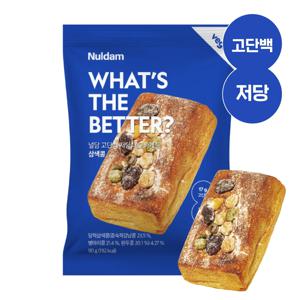 널담 고단백 저당 네모 바게트 삼색콩 6개