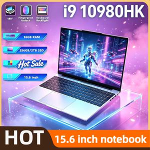 인텔 코어 i9 10980HK 15.6인치 게이밍 노트북 32GB 램 2TB SSD 지문인식 잠금해제 WiFi 6 4K 울트라북 프로 맥스 속도 작업용