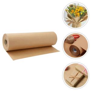 브라운 크래프트 종이 롤, 선물 포장, 포장지, 배송, 게시판, 공예, DIY 만들기