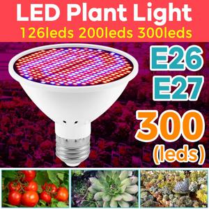 LED 식물 성장등 전구 E26/E27 풀 스펙트럼 85-265V 꽃 수경재배 온실 텐트 재배박스 재배용 식물등 전구
