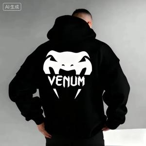 2026 새로운 새로운 새로운! UFC 남성용 복싱 스포츠 후드티, 가을과 겨울에 따뜻하고 편안한 캐주얼 후드티, 세련된 프린트