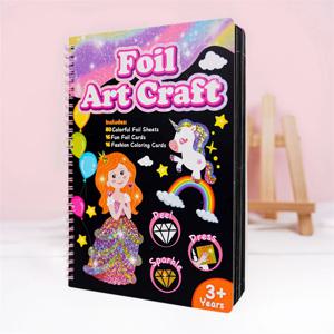 DIY 만화 마법 전사 그림 공예 어린이 미술 및 공예 장난감 어린이 창의 교육 학습 그림 장난감