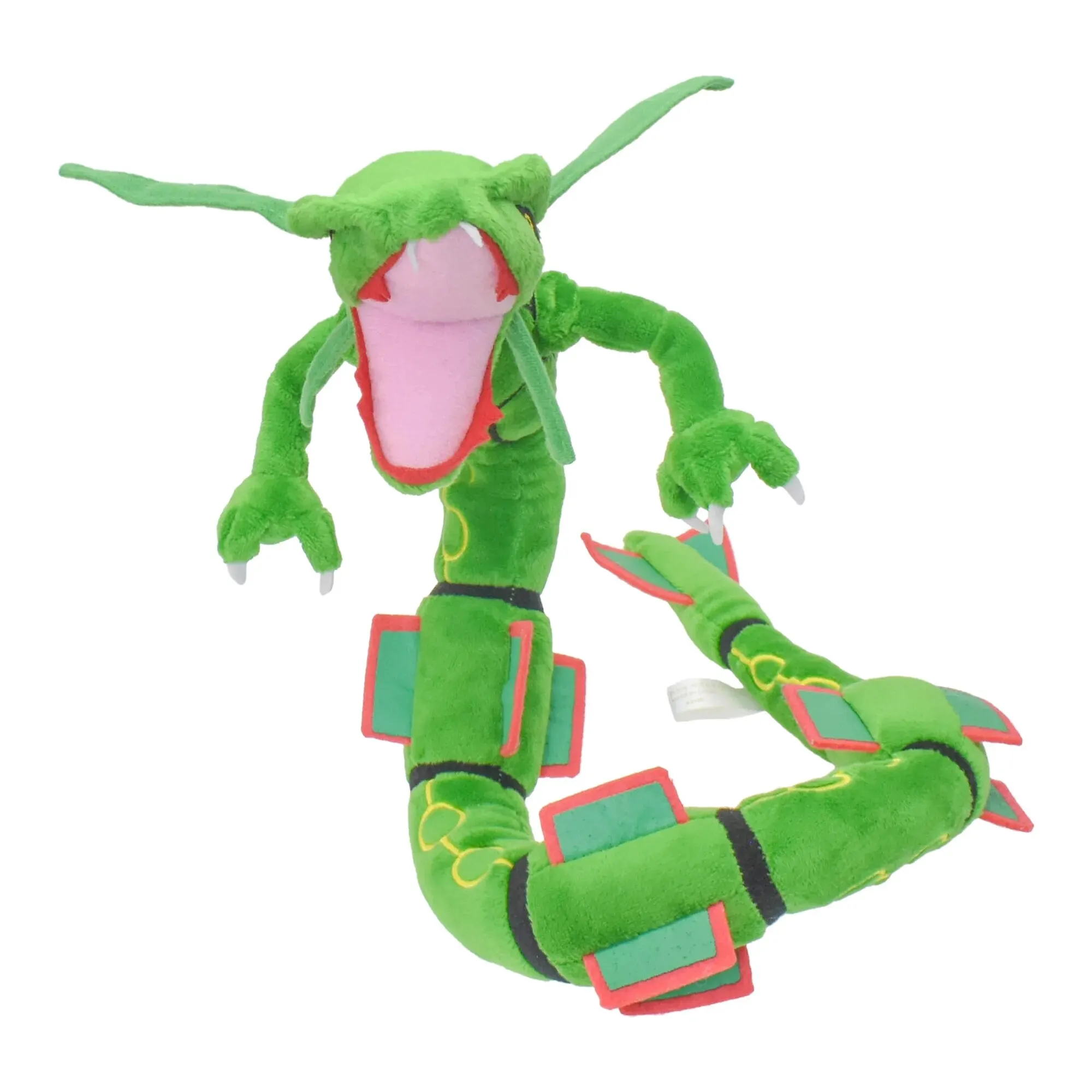 Rayquaza 드래곤 그린 코튼 소프트 인형 애니메이션 소장품 플러시 장난감 아이를위한 선물 30 인치