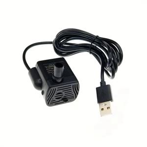 1PCS 수중 펌프 5V USB 플러그 3W DC 5.5V-12V 태양광 미니 수중 펌프 수족관 어항 분수 연못 펌프