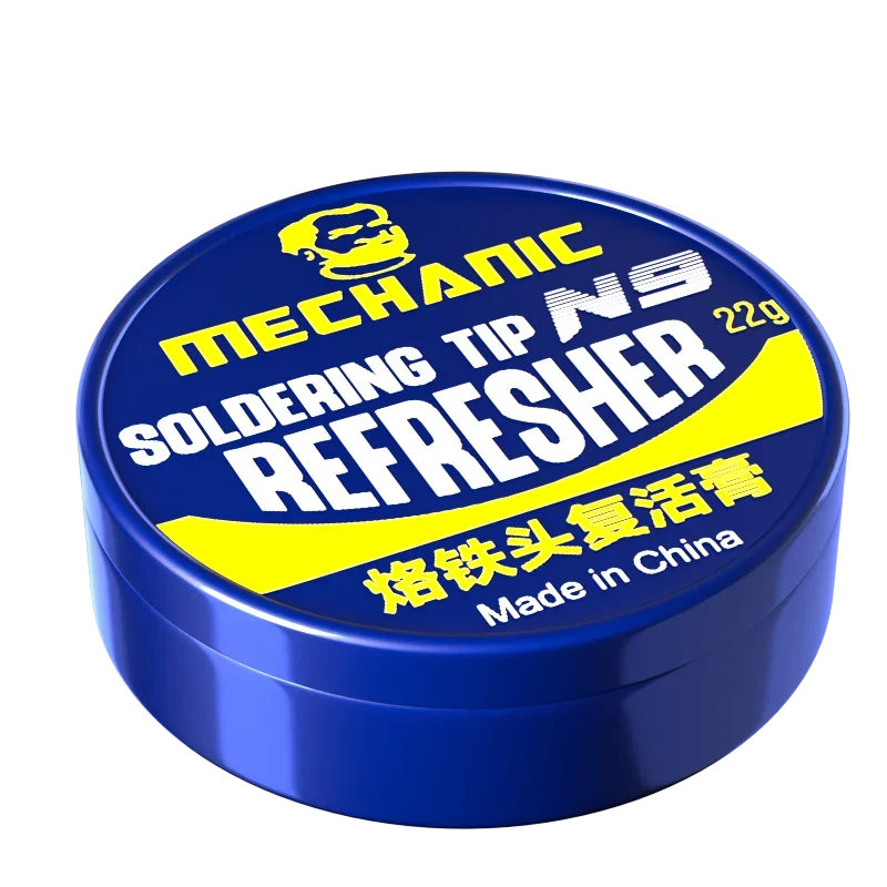 MECHANIC N9 전기 납땜 인두 팁 리프레셔 산화물 솔더 철 헤드 부활을위한 깨끗한 페이스트 용접 플럭스 크림
