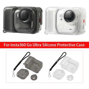 Insta360 Go 울트라 실리콘 보호 케이스 Insta360 GO 울트라 카메라 케이스용 스크래치 방지 액션 카메라 보호대