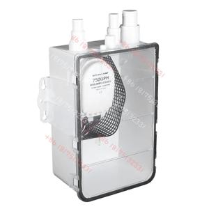 샤워 섬프 펌프 시스템 보트 RV 빌지 12V 750GPH 해양 다중 포트 배수 박스