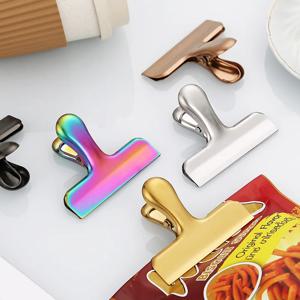 1/3/6PCS 다기능 라이트 럭셔리 빈티지 바인더 금속 플래너 클립 컬러 클램프 사무실 장식 용품 학교 문구