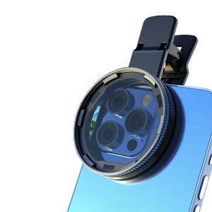 1개 52mm CPL 범용 클립형 휴대폰 렌즈 원형 편광 필터