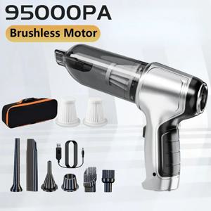95000PA 자동차 진공 청소기, 강력한 무선 청소 기계, 자동 로봇 자동차 액세서리, 가전 제품, 강력한 흡입, 선물로