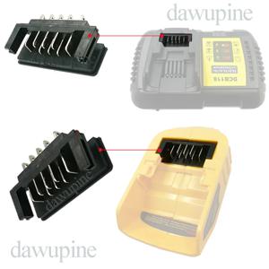 Dewalt 14.4V 18V 리튬 이온 배터리 전동 공구 충전기 커넥터 터미널 DCB112 DCB115 DCB105 DCB090 어댑터 소켓 플러그 용 2 PCS