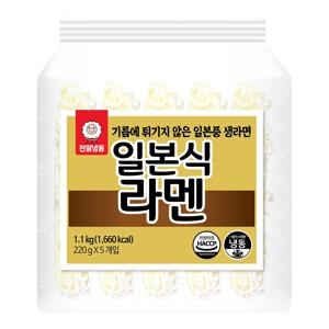 천일냉동 일본식라멘(220g X 5개입) 1.1kg