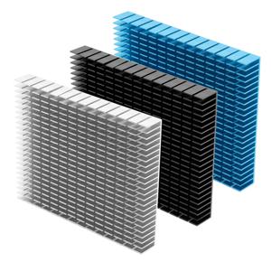 CPU 증폭기 PCB용 방열판 알루미늄 쿨러 냉각 방열판 라디에이터 150x120x20mm