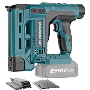 2 in1 전기 네일건 네일러 깊이 조절 스테이플러 F15-F50 가구용 스테이플건 마키타 18V 배터리용