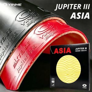 YINHE Jupiter 3 아시아 탁구 고무 스티키 ITTF 승인 탁구 고무 시트(사전 조정된 밀도가 높은 스폰지 37-40 포함) °