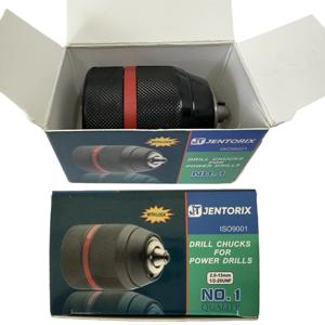 2mm~13mm 셀프락킹 래칫 드릴척, 키리스 메탈 3조 척 1/2-20UNF 나사산, 전동 드릴척 (비트, 스크류드라이버 및 소켓용)