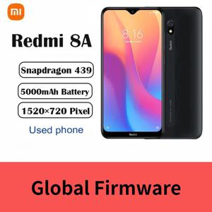샤오미 레드미 8A 스마트폰 4G 64G 글로벌 펌웨어 5000mAh 6.22인치 스냅드래곤 439 12MP 18W 얼굴인식 중고폰