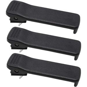 3Pcs 벨트 클립 Motorola DP1400 DEP450 PR400 CP200 CP200XLS CP040 CP150 GP3688 EP450 양방향 라디오 접촉 장치 액세서리