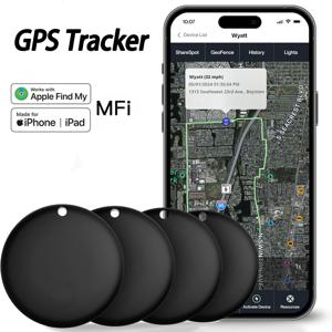 1/2/3/4/5개 에어태그 GPS 트래커 태그 애플 나의 찾기(iOS 전용)와 호환 가능 스마트 태그 키, 수하물, 배낭 찾기용 아이템 찾기 장치