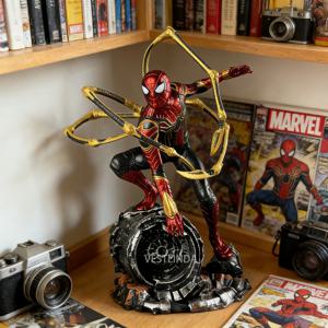 Hasbro 마블 슈퍼 히어로 스파이더 맨 18cm 스파이더맨 액션 피규어 스파이더맨 애니메이션 장식 컬렉션 미니 장난감 베스트 모델