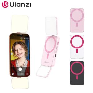울란지 GL01 폰 LED 라이트 필 셀카 링 조절 가능한 각도 양면 조명 마그네틱 2700K-6500K 아이폰 17 16 15 14 13 호환