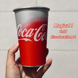 470ML 냉변색 알루미늄 컵, 냉음료 콜라컵, 냉변색 음료컵, 재사용 가능한 맥주잔, 수집용 선물