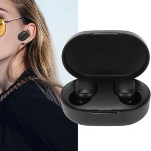 A6S 무선 블루투스 이어폰 터치 컨트롤 스포츠 헤드셋 LED 디스플레이 휴대폰용 스테레오 사운드