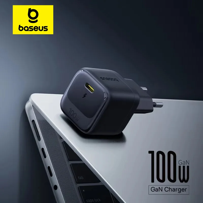 【신규 할인】베이스어스 미니 100W 고속 충전기 USB C 충전기 아이폰 17 16 15 프로 맥스 아이패드 샤오미 고속 충전기 GaN