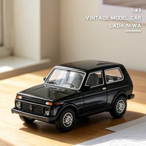 1/43 러시아 레트로 자동차 모델, 다이캐스트 금속, 정교하고 컴팩트한 포켓카, 아름다운 수집품, 가정 장식.