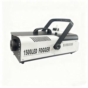 인기 판매 상품 MINGLANG 1500W 멀티컬러 연기 발생기 6 LED 리모컨/수동 제어 110V-220V 1년 보증 10-15m