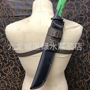 중세 르네상스 가죽 백 스트랩 빈티지 검 벨트 빈티지 기사 갑옷 해적 액세서리 파티 코스프레 소품