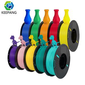 KEEPANG PLA/HS-PLA/PLA Matte/PLA Pro 필라멘트 5KG PLA 3D 필라멘트 1.75mm 1KG/롤(2.2lbs) 깔끔하게 감긴 3D 인쇄 재료