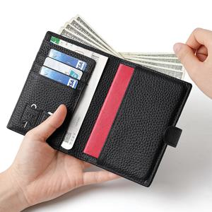 럭셔리 천연 가죽 여권 홀더 커버 여행 지갑 RFID 차단 카드 가방 티켓 홀더 여행 액세서리 여성 남성용